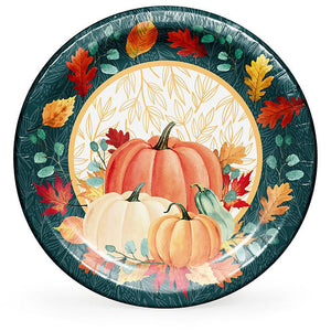 Member's Mark Fall Dinner Paper Plates 10", 85 ct.