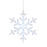 Member's Mark 10ct LED Snowflake Lights, 18' Lighted Length