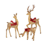 Member's Mark 3-Piece Pre-Lit Animated Deer Family