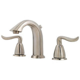 Pfister LF049ST0K Santiago 2-Handle 8 Widespread Bathroom Faucet in Brushed Nickel 12 gpm