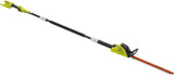 RYOBI RY40603BTL 18 in. 40-Volt Lithium-Ion Cordless Pole Hedge Trimmer (Tool-Only)