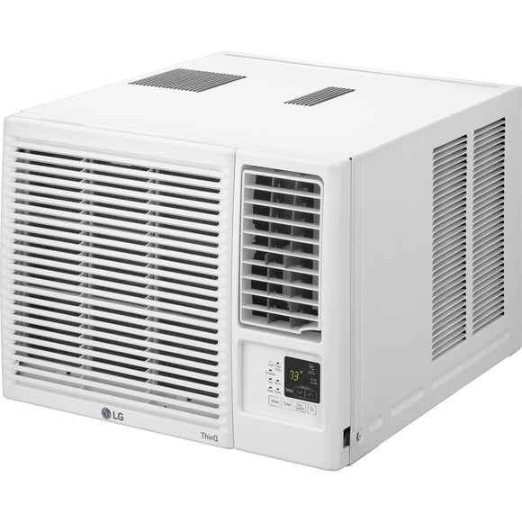 LG Electronics 550-sq ft Window Air Conditioner with Heater (230-Volt, 12000-BTU) Wi-Fi enabled