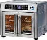 Emeril Lagasse 26 QT Extra Large Air Fryer, Convection Toaster Oven with French Doors, Stainless Steel