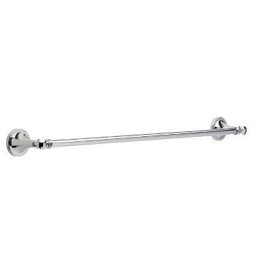 Delta Silverton Polish Chrome Towel Bar 24 in. L Die Cast Zinc