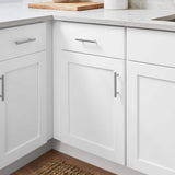 Avondale Shaker Alpine White Quick Assemble Plywood 15 in Base Kitchen Cabinet (15 in W x 24 in D x 34.5 in H)