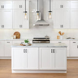 Avondale 36 in. W x 12 in. D x 30 in. H Ready to Assemble Plywood Shaker Wall Kitchen Cabinet in Alpine White