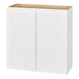 Avondale 36 in. W x 12 in. D x 30 in. H Ready to Assemble Plywood Shaker Wall Kitchen Cabinet in Alpine White