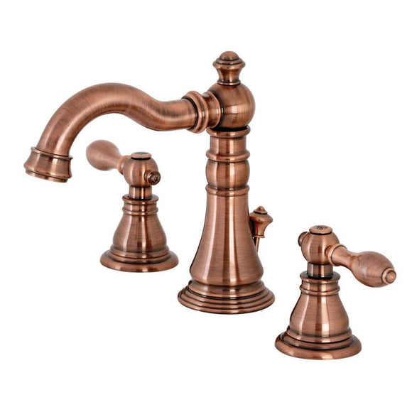 American Classic 8 in. Widespread 2-Handle Bathroom Faucet in Antique Copper