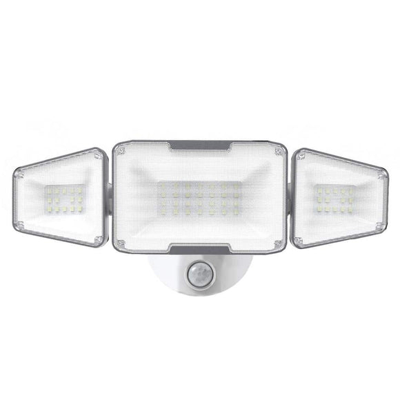 Hardwired Black Motion Sensing LED Landscape Flood Light