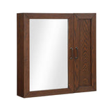 Alster 30 in. W x 30 in. H Rectangular Medicine Cabinet with Mirror