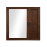 Alster 30 in. W x 30 in. H Rectangular Medicine Cabinet with Mirror