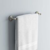 Greenwich 18 in. Towel Bar in SpotShield Brushed Nickel