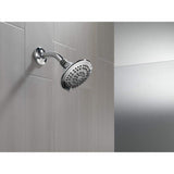 5-Spray Patterns 1.75 GPM 4.94 in. Wall Mount Fixed Shower Head in Chrome