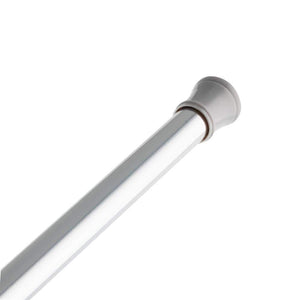 Minial 72 in. Carbon Steel Tension Shower Curtain Rod in Chrome