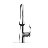 Clare Single Handle Pull Down Laundry Utility Faucet in Chrome