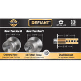 Defiant Hartford Matte Black Single Cylinder Project Pack