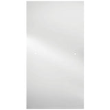 30-3/8 in. x 63-1/8 in. x 1/4 in. (6 mm) Frameless Pivot Shower Door Glass Panel in Clear (For 33-36 in. Doors)