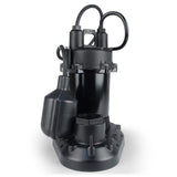 1/3 HP Submersible Aluminum Sump Pump with Tethered Switch