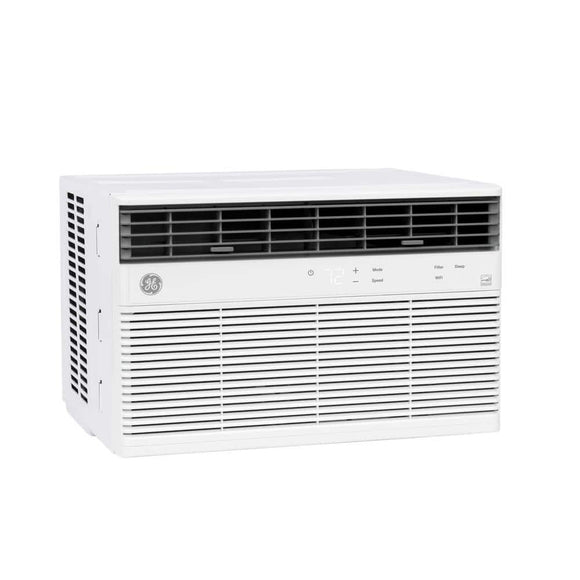 GE 8,000 BTU 115 -Volts Window Air Conditioner Cools 350 Sq. Ft. with SMART technology, ENERGY STAR and Remote in White