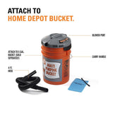 5 Gallon 1.75 Peak HP Wet/Dry Shop Vacuum Powerhead with Filter Bag and Hose (compatible with 5 Gal. Homer Bucket)