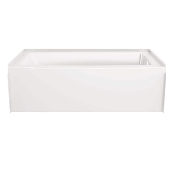 Classic 500 60 in. Right Drain Rectangular Alcove Bathtub in High Gloss White