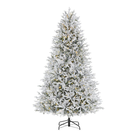 7.5 ft Kenwood Fraser Flocked Christmas Tree