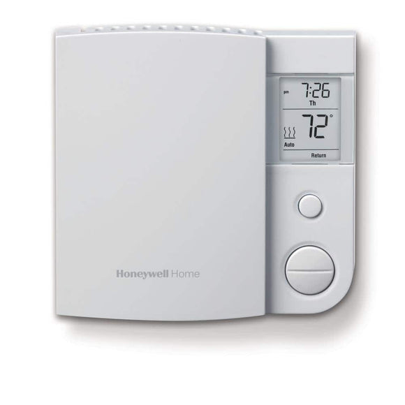 5-2 Day Baseboard Programmable Thermostat with Digital Backlit Display