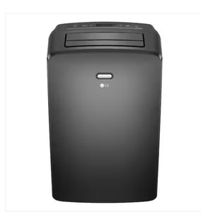LG 8,000 BTU (DOE) 115-Volt Portable Air Conditioner, Cools 350 sq. ft. with Dehumidifier Function, Wi-Fi Enabled in Gray