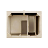 Bristol 30 in. W x 22.5 in. D x 328 in. H Single Vanity Cabinet Without Top in Vintage Vanilla