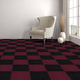 Nexus - Black Residential 12 x 12 in. Peel and Stick Carpet Tile Square (12 sq. ft.)