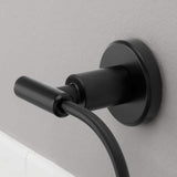 Menlo Towel Ring in Matte Black