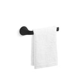 Cursiva Towel Arm in Matte Black