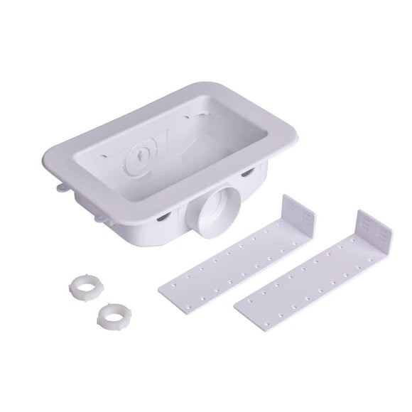 3-1/2 in. Center Drain Washing Machine Outlet Box