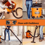 16 Gallon 5.0 Peak HP NXT Wet/Dry Shop Vacuum with Filter, Locking Hose and Accessories