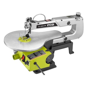 ryobi scroll saw 1.2 amp corded 16 in. throat depth 550-1600 spm variable speed sc165vs