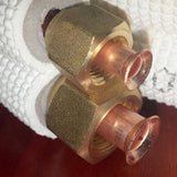 Copper Piping Kit for Mini Split Installation 1/4 in. - 1/2 in., 16 ft.