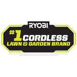 RYOBI ONE+ 18V 90 MPH 200 CFM Cordless Battery Leaf Blower/Sweeper with 2.0 Ah Battery and Charger