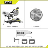 10 Amp Corded 7-1/4 in. Compound Sliding Miter Saw