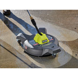 RYOBI 12 in 3100 PSI Electric Pressure Washer Surface Cleaner with Caster Wheels