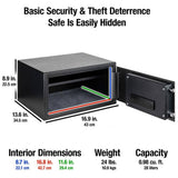 0.98 cu. ft. Safe Box with Digital Lock