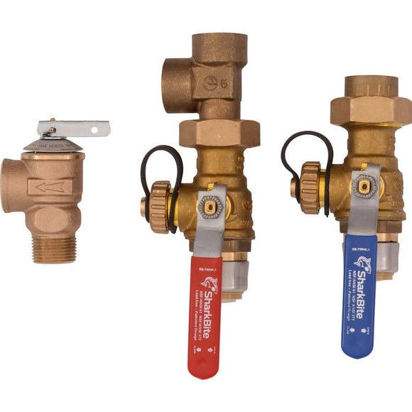 3/4 in. Tankless Water Heater Valves Installation Kit