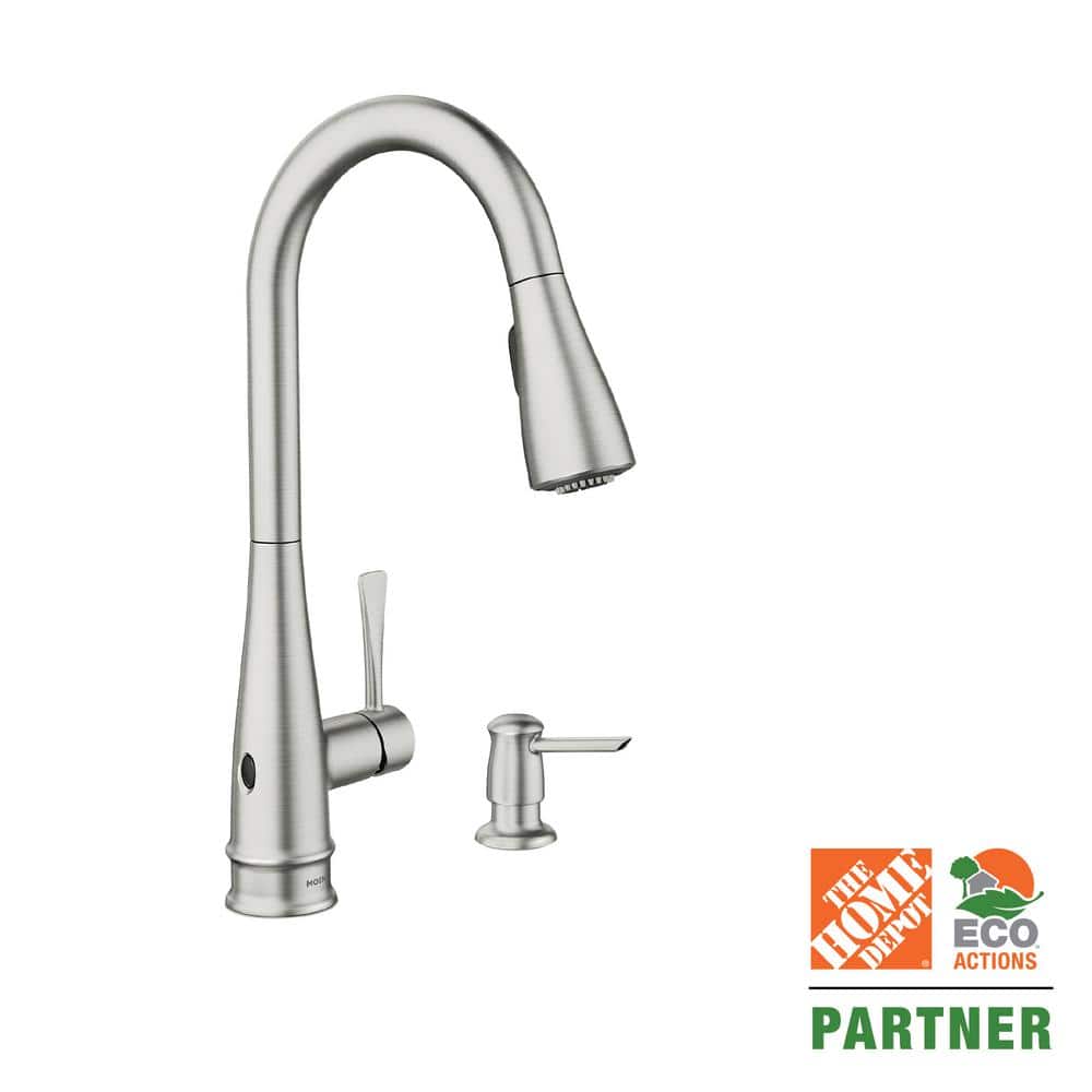 Birchfield Touchless SingleHandle PullDown Sprayer Kitchen Faucet in