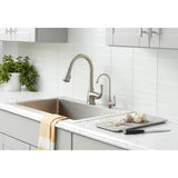 Single-Handle Replacement Water Filtration Faucet in Stainless Steel