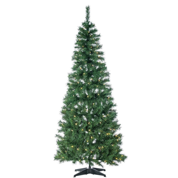 6 ft. H Green Pop Up Fir Tree