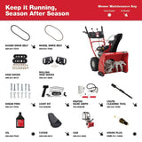 Troy-Bilt Storm 26 in. 208 cc Two- Stage Gas Snow Blower with Electric Start Self Propelled