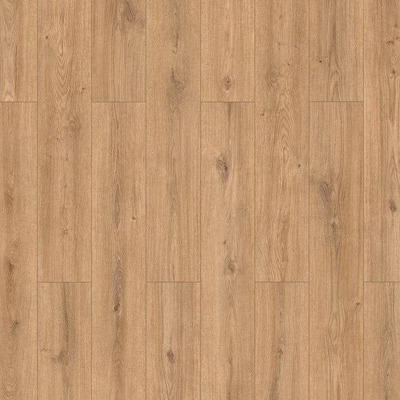 TrafficMaster Tully River Oak 7 mm T x 7.56 in. W Water Resistant Laminate Flooring (26.6 sqft/case)