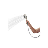 Daisyfield 6-Spray Patterns 1.75 GPM 5 in. Wall Mount Handheld Shower Head in Vibrant Brushed Nickel