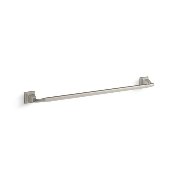 Kallan 24 in. Towel Bar in Vibrant Brushed Nickel