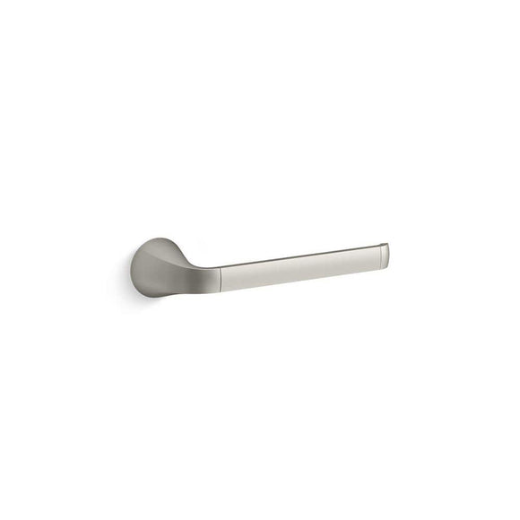 Cursiva Towel Arm in Vibrant Brushed Nickel