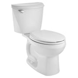 Reliant 2-Piece 1.28 GPF Single Flush Round Toilet with Slow Close Seat in White